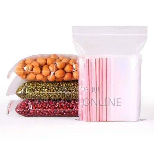 24*37cm,3kg, 25pcs Reusable Ziplock Bags