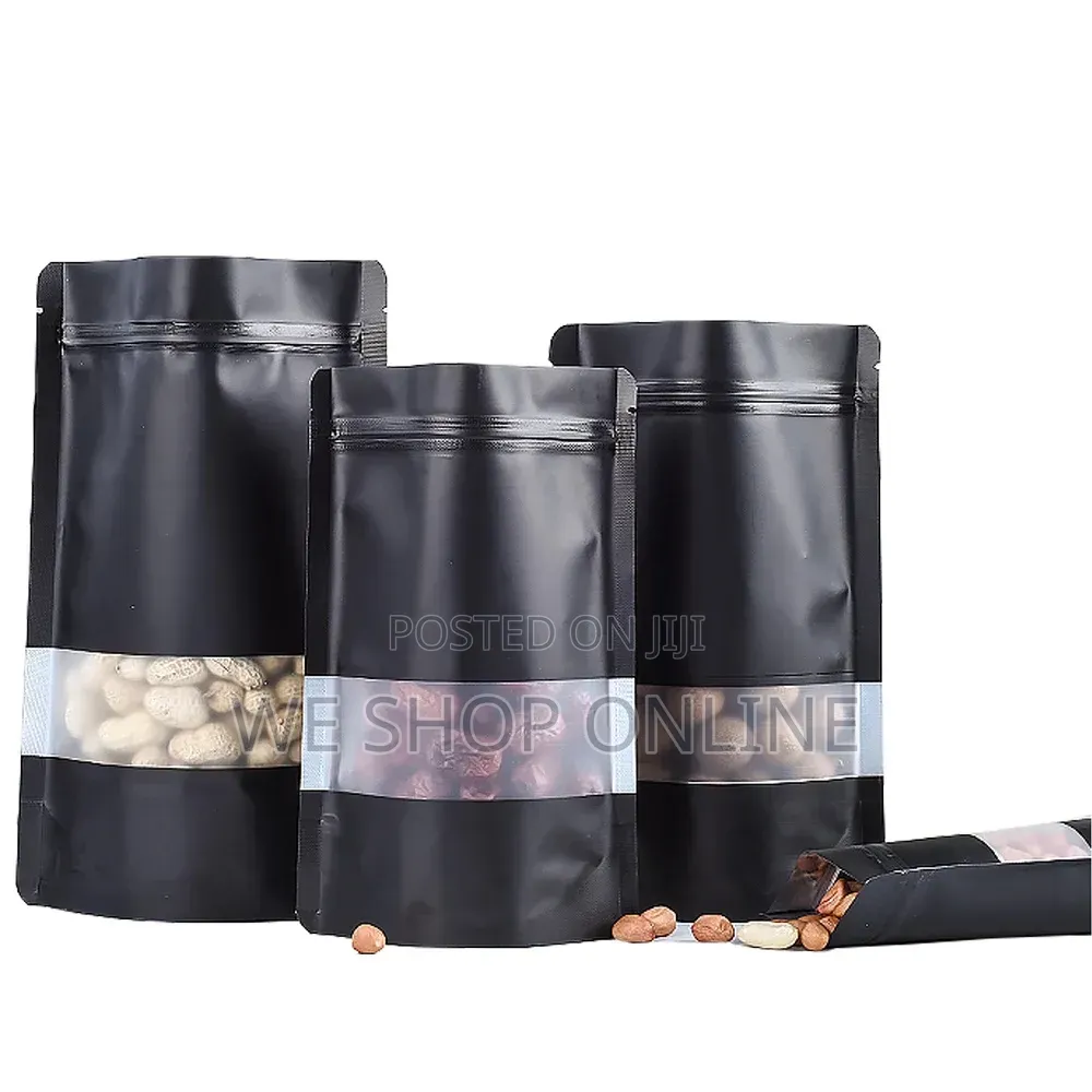 16*24cm, 50pcs Coloured Kraft Pouch Bags