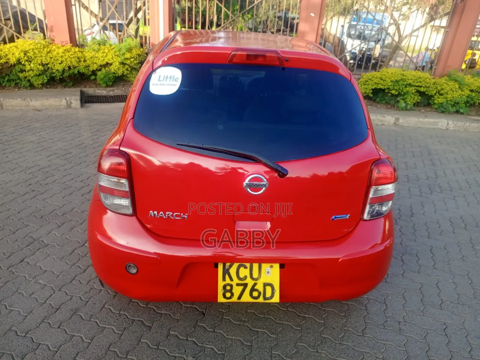 Nissan March 2012 Red