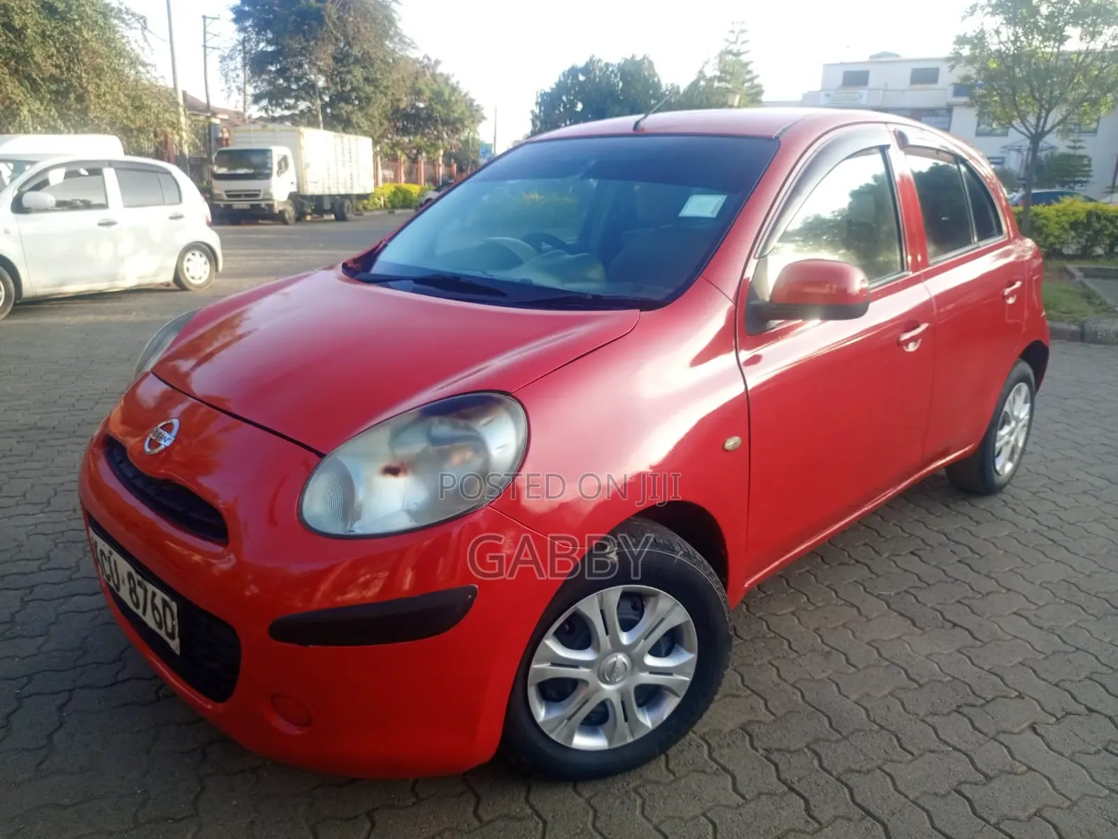 Nissan March 2012 Red