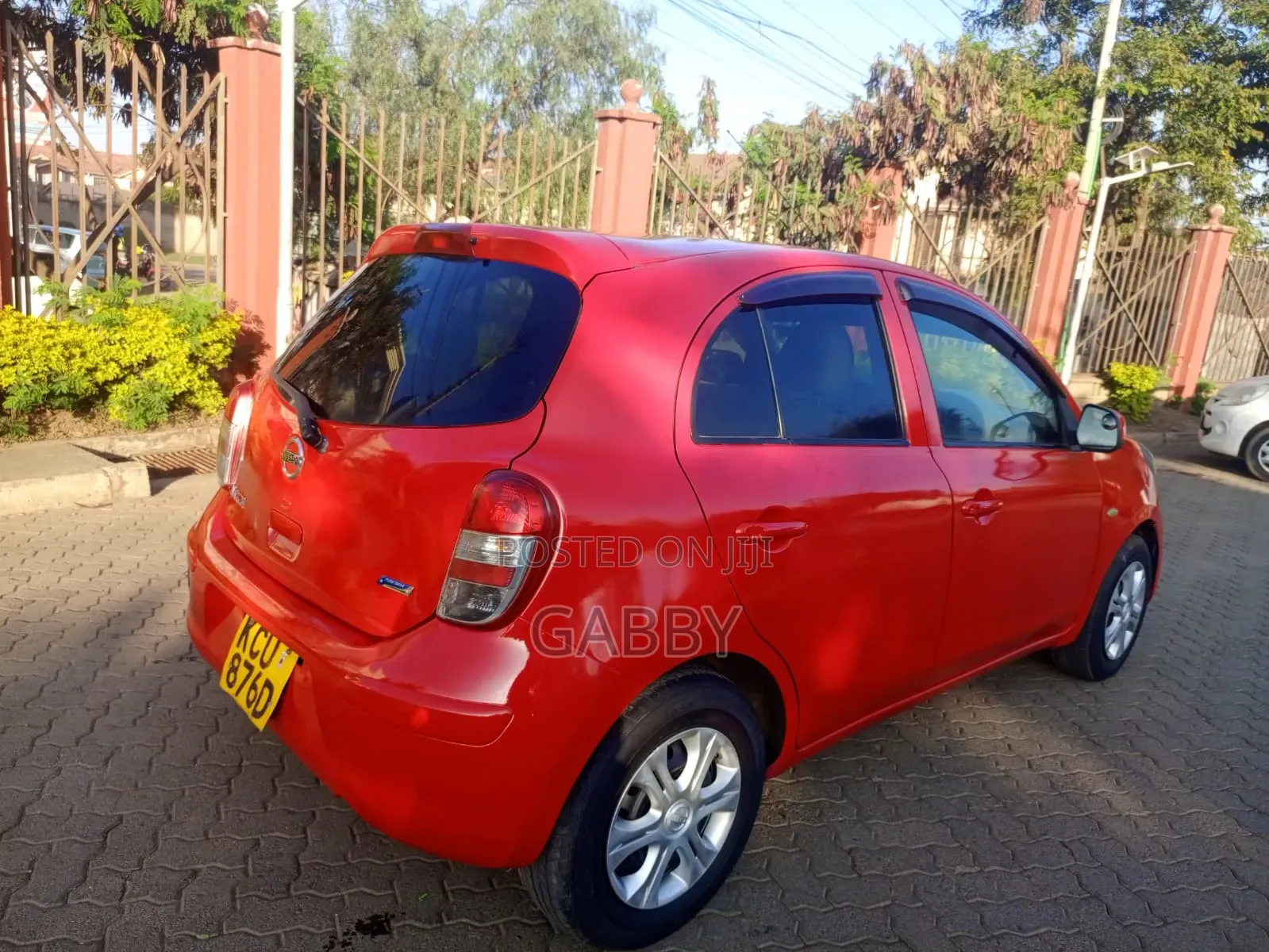 Nissan March 2012 Red