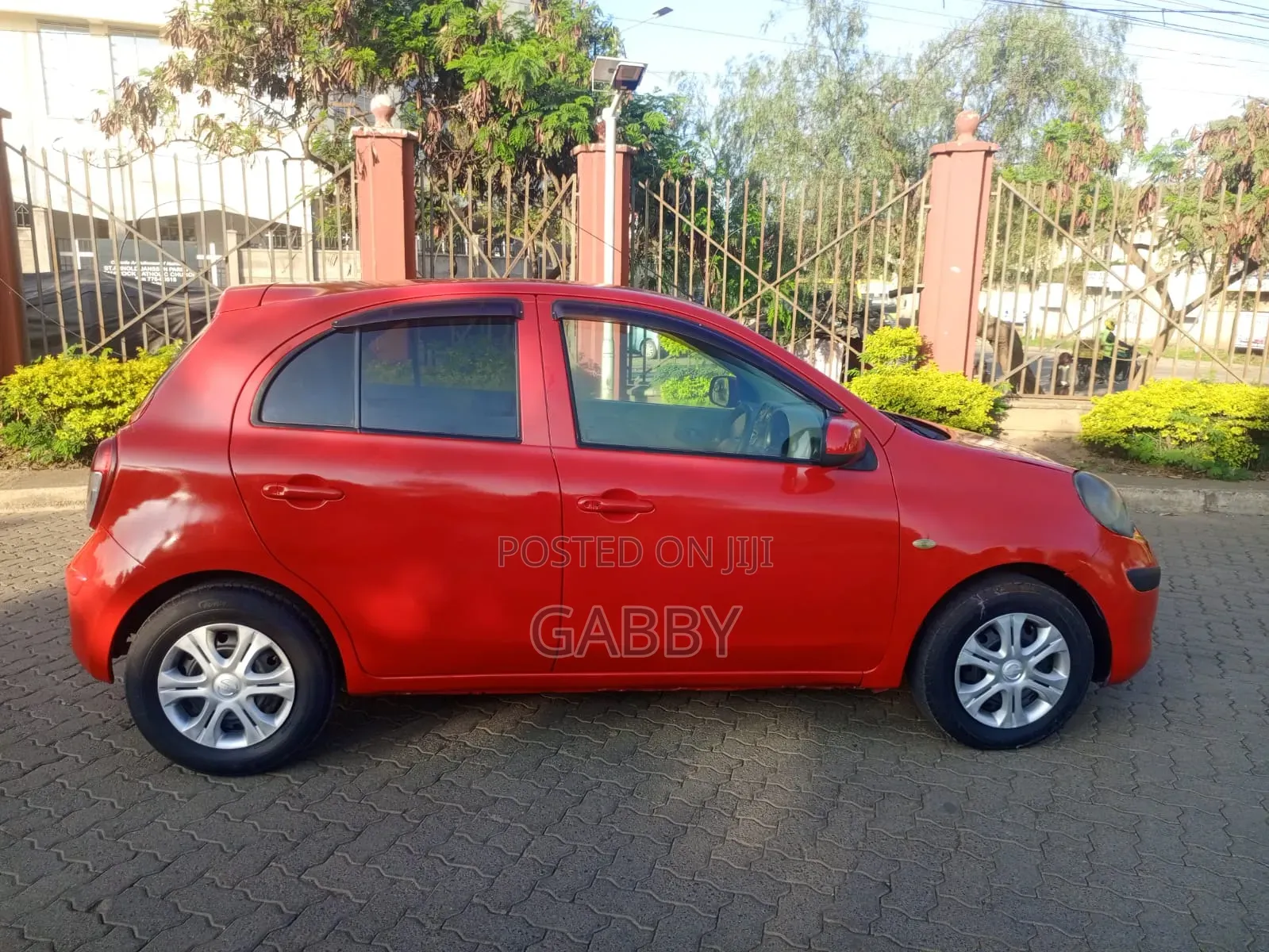 Nissan March 2012 Red