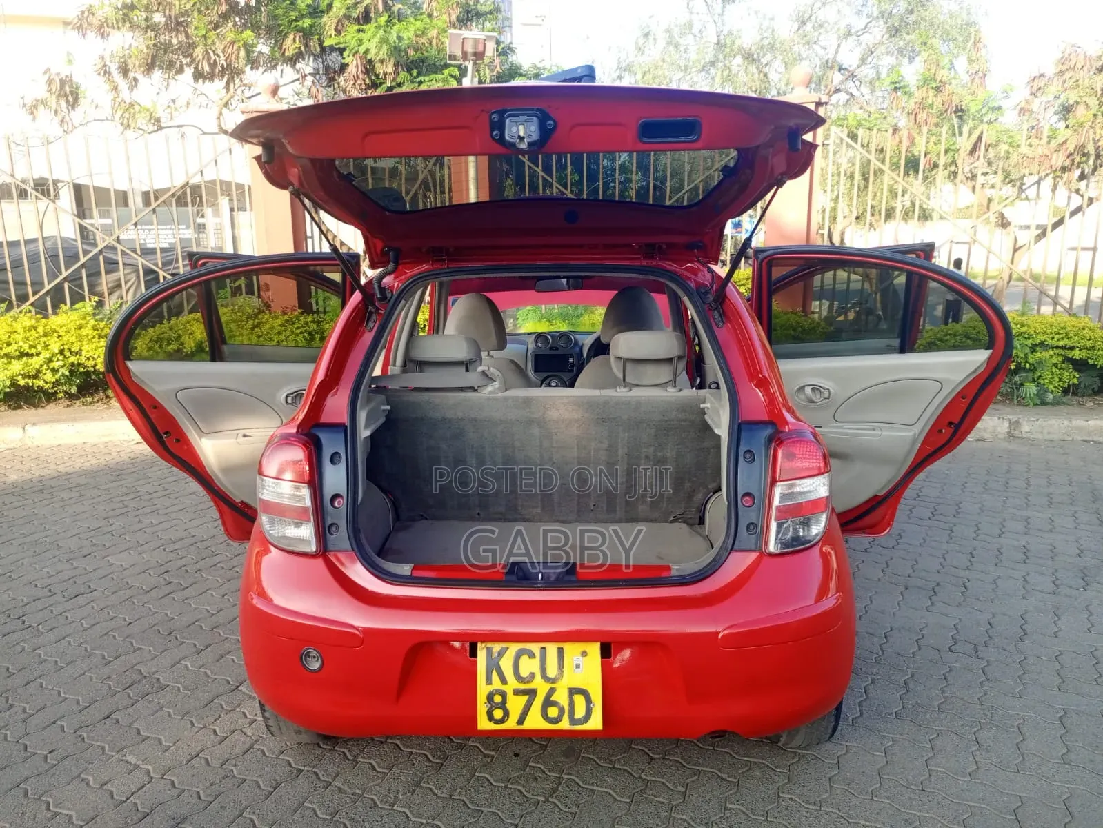 Nissan March 2012 Red