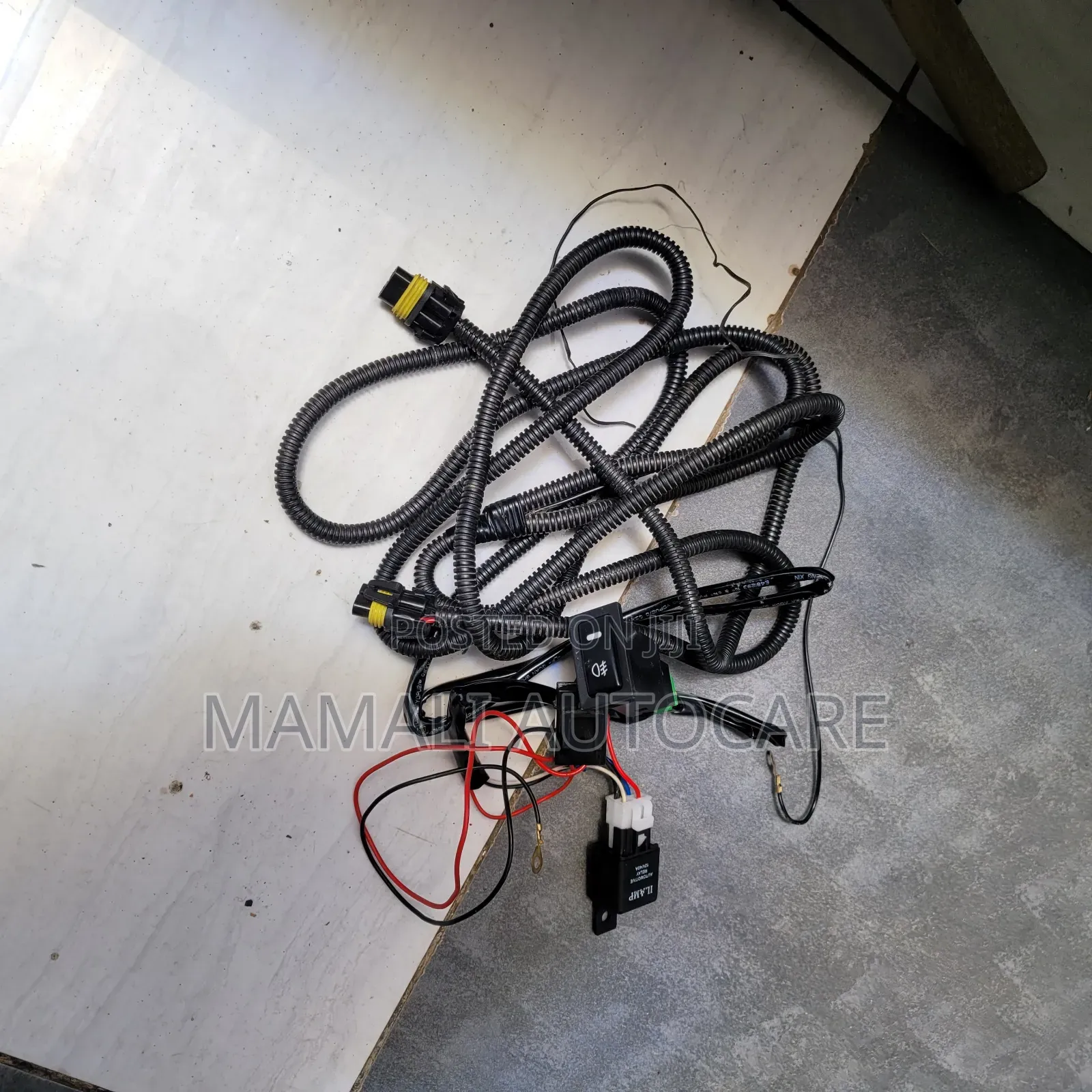 Car H11 Fog Light Installation Wiring Kit
