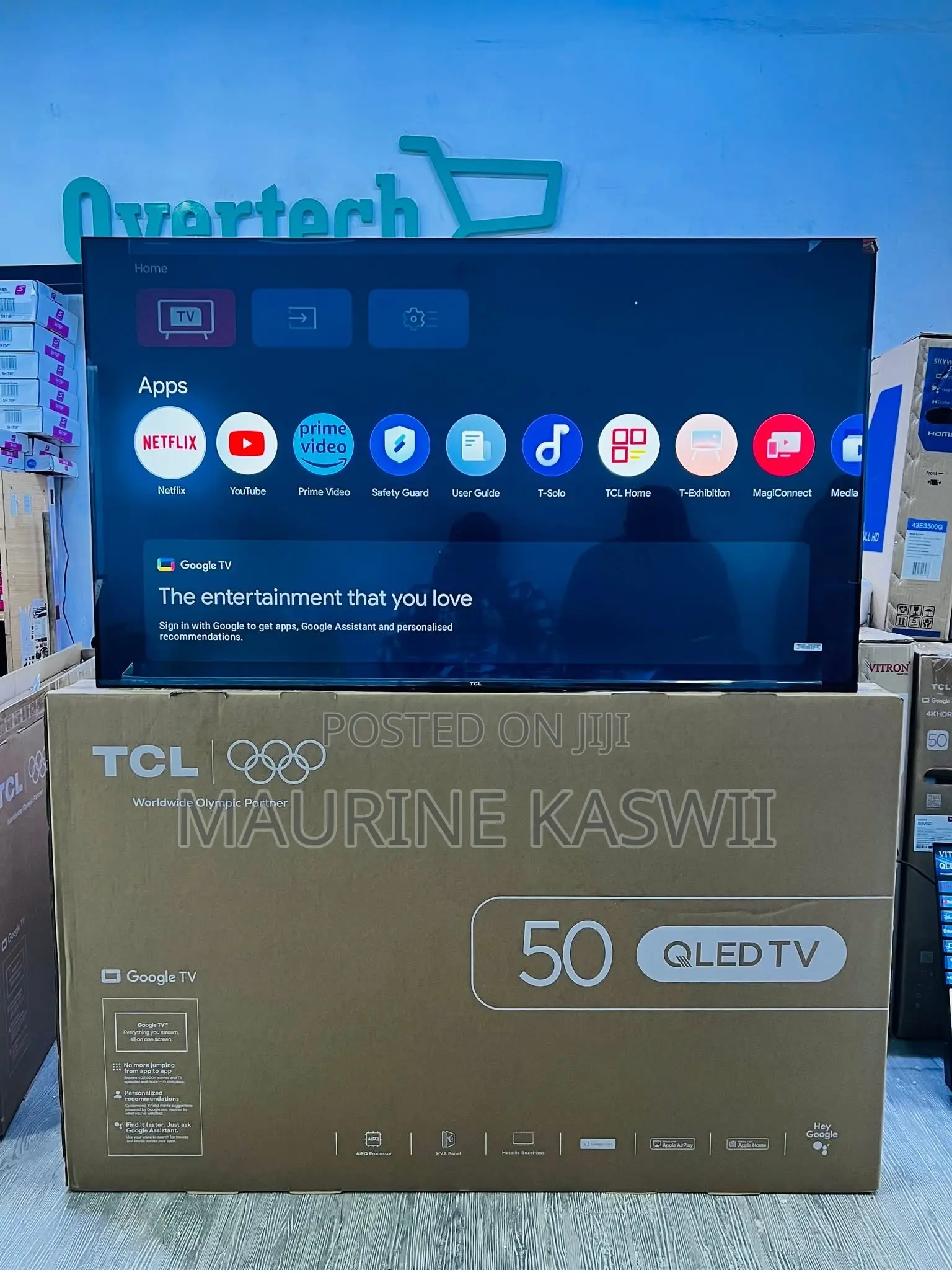 TCL 50” T6d Qled HDR -2026