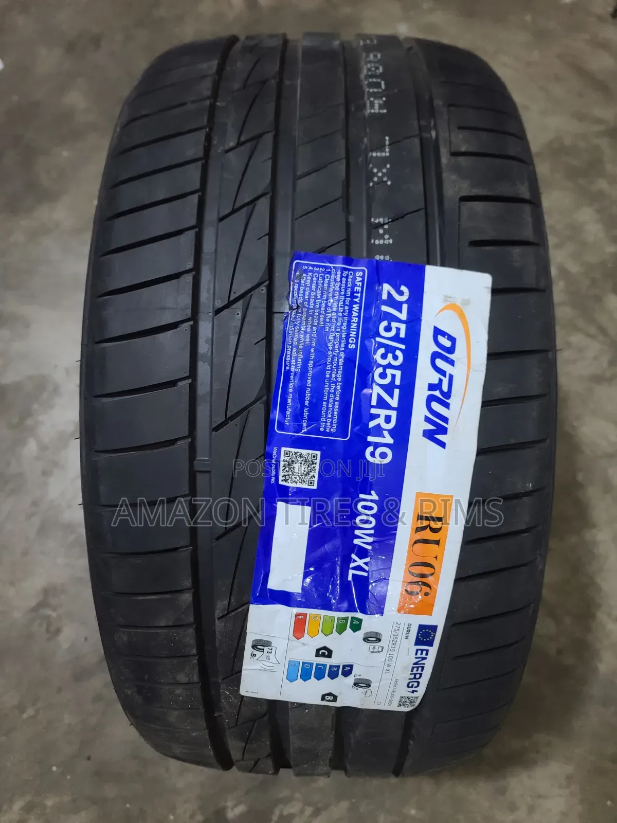 275/35r19 Durun Tyres 100w X/L Ru06