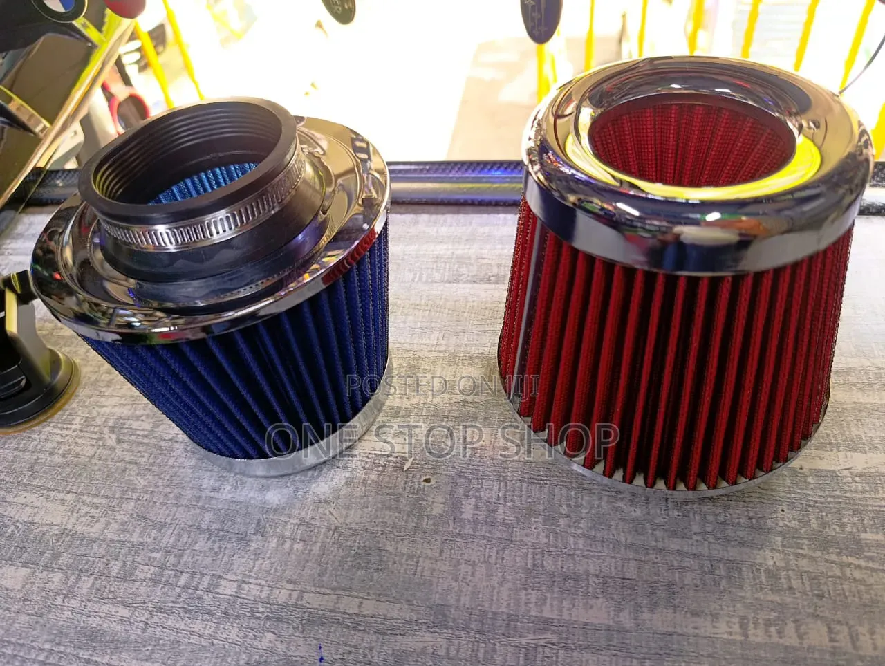 Universal High Flow Sport Air Filter With Metal Mesh (1700-2200