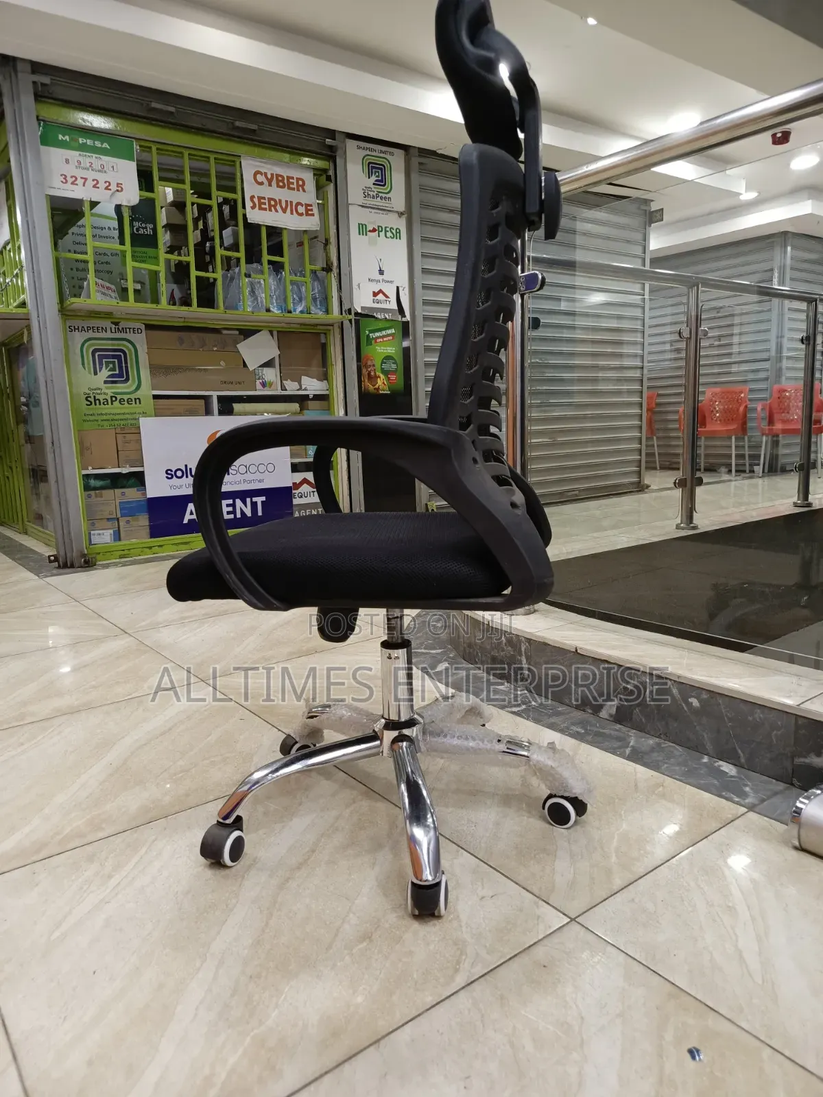 Office Chair With Headrest Eco-Friendly Swivel Chair