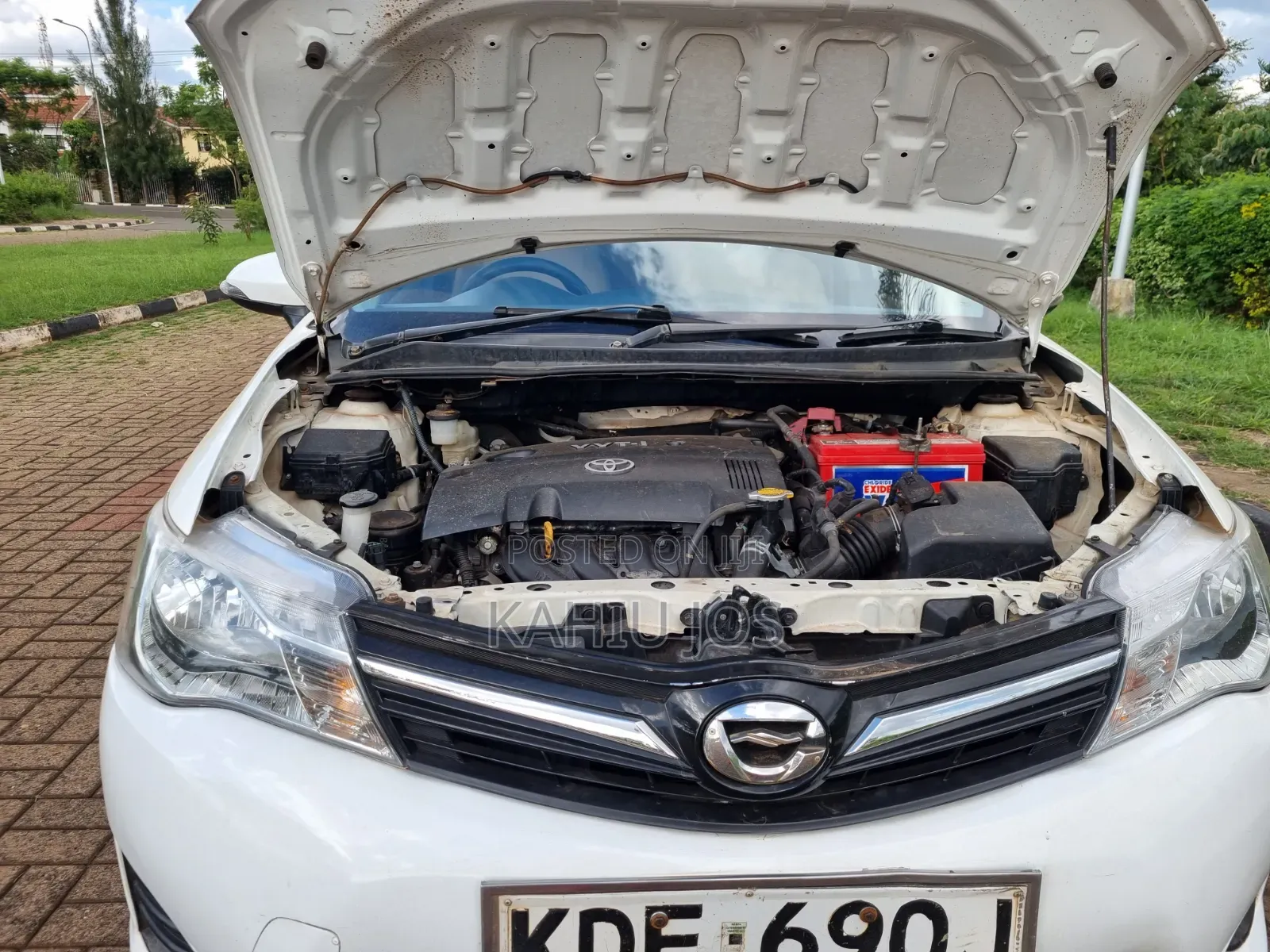 Toyota Axio 2014 White