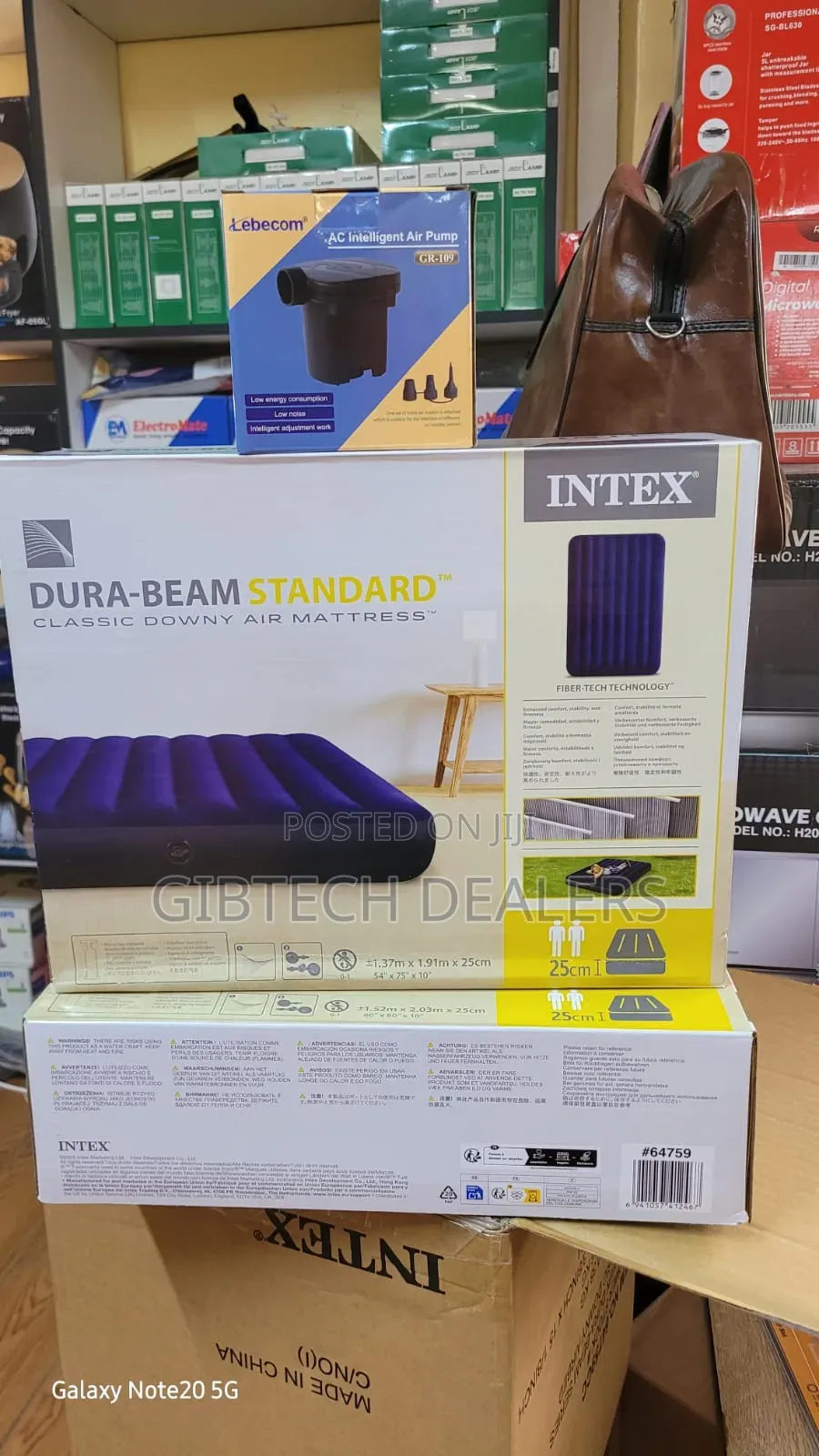 Intex Inflatable Mattress 4by6