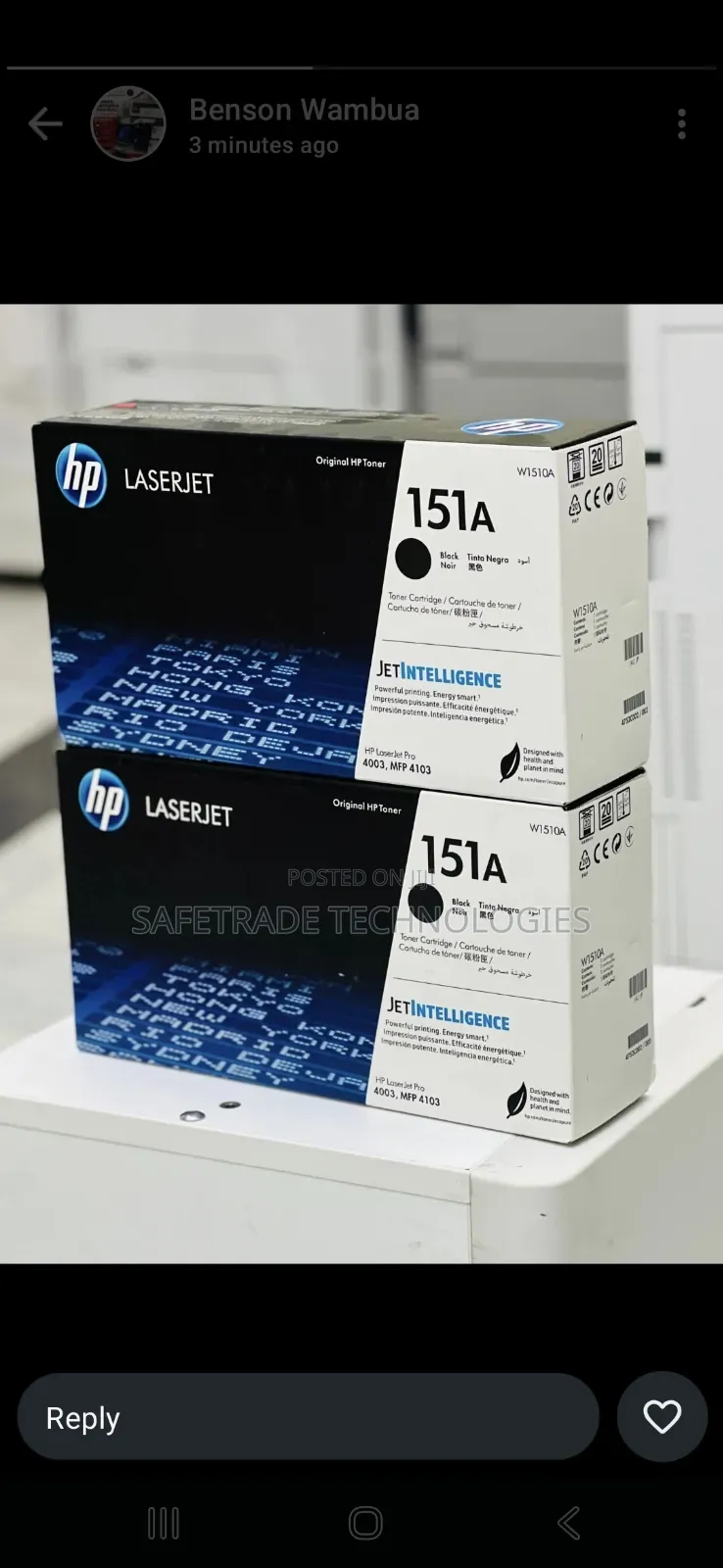 Hp Original 151a