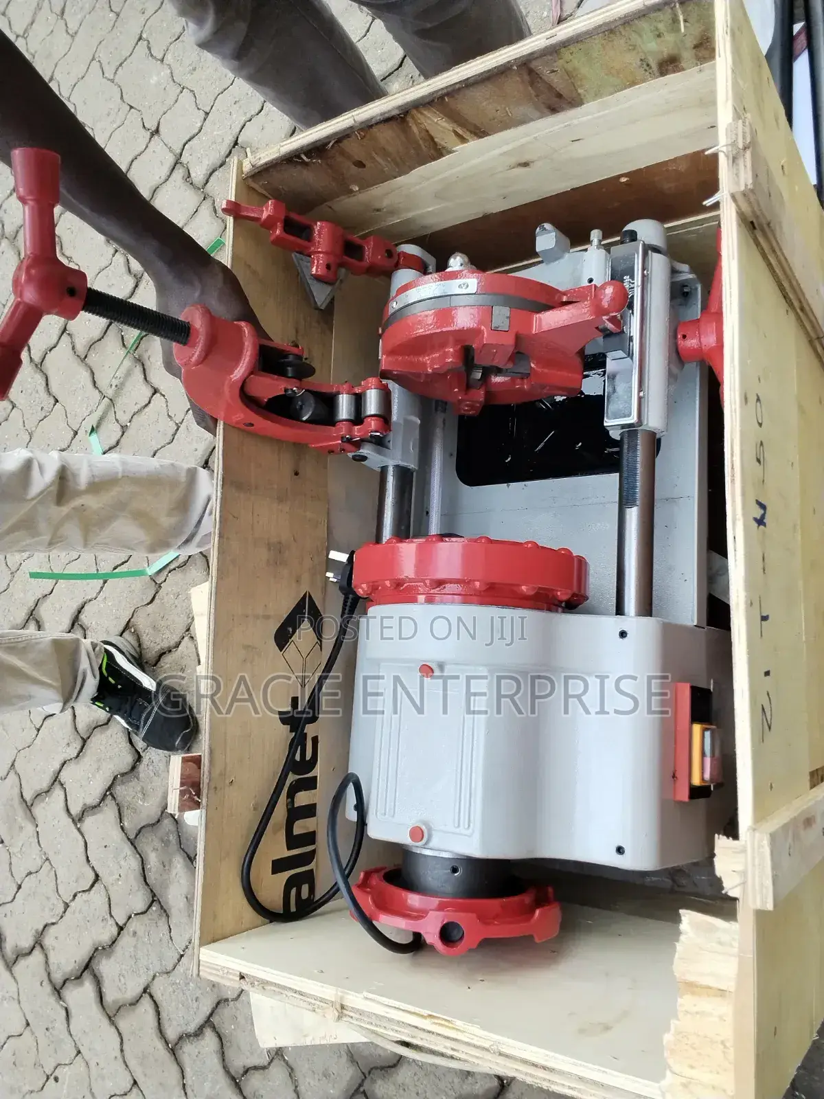 Heavy Duty Electric Pipe Threading Machine