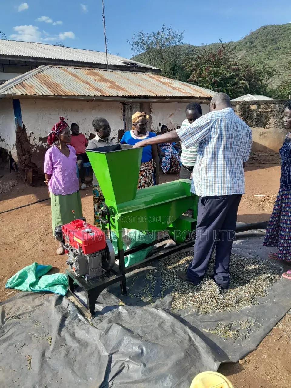 Sorghum Diesel Thresher
