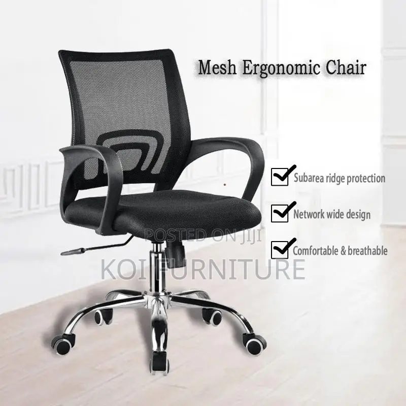 Office Chairs; Nebelle Mesh Office Fabric Chairs