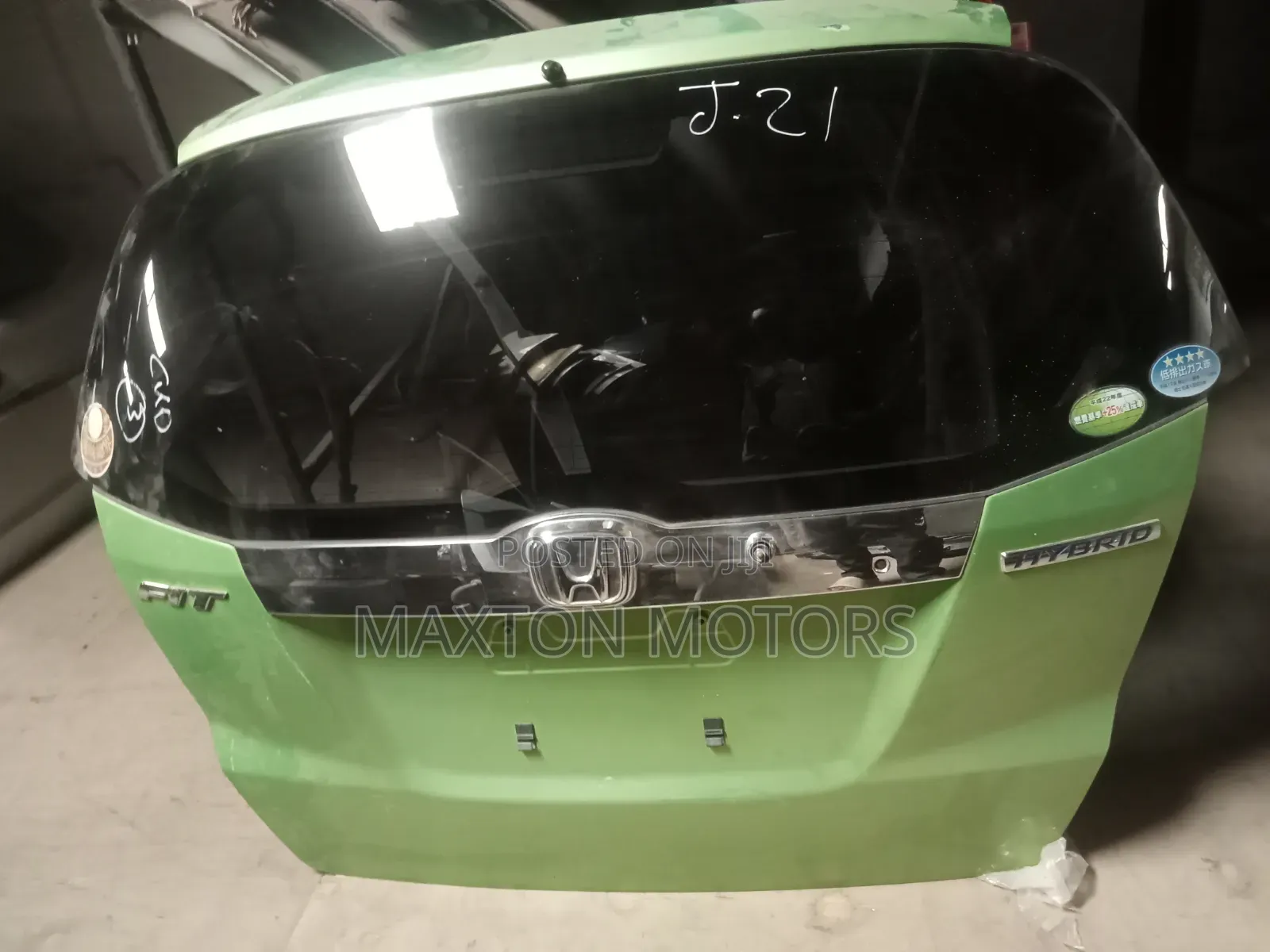 Honda Fit Ge6 Tailgate With Chrome Handle