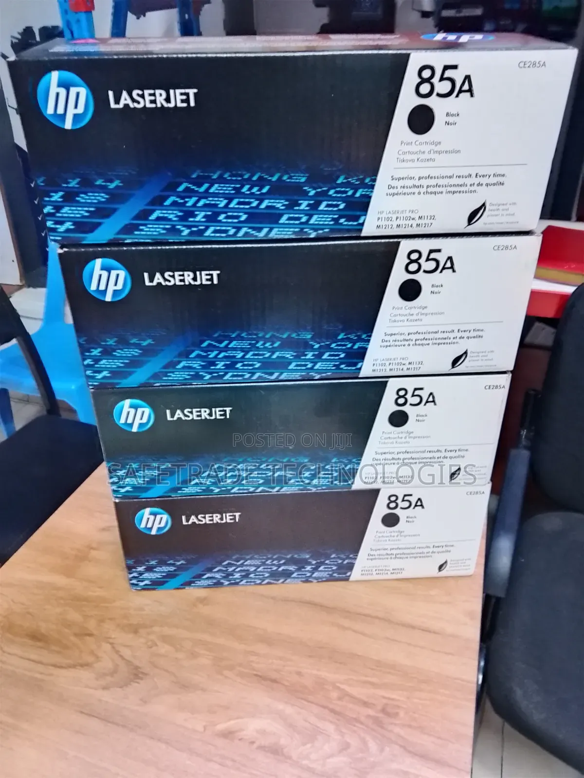 Hp 85a Black Original Laserjet Toner Cartridge (Ce285a)