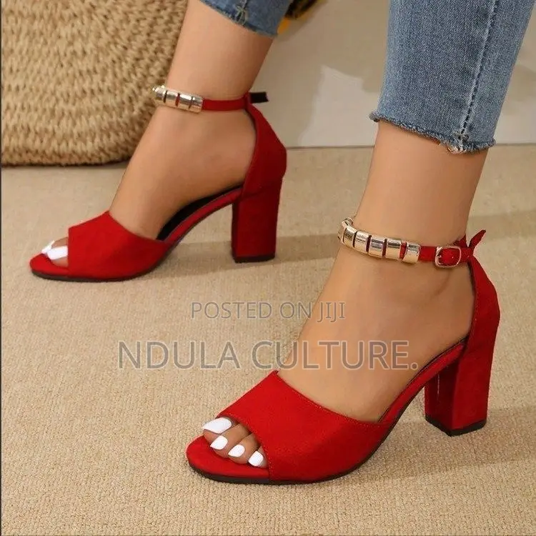 Elegant Chunky Block Heels For Ladies