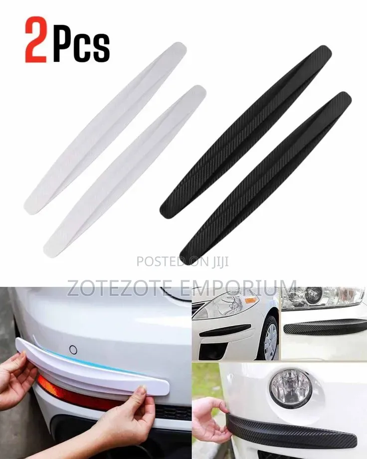 2 Pieces Car Bumper Protection Strip