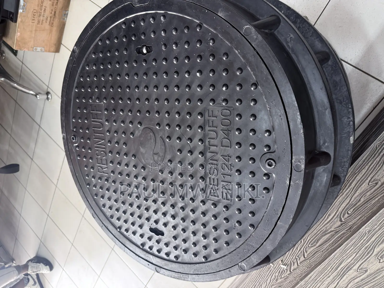 40 Tonnes Circular Manhole Cover 600mm – Heavy Duty