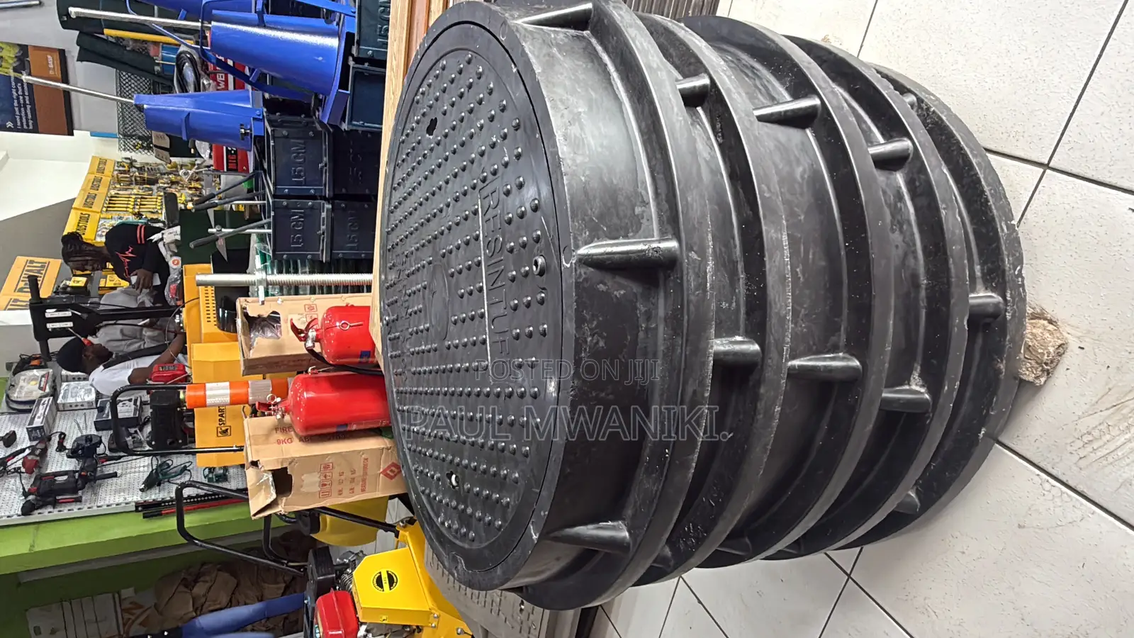 40 Tonnes Circular Manhole Cover 600mm – Heavy Duty