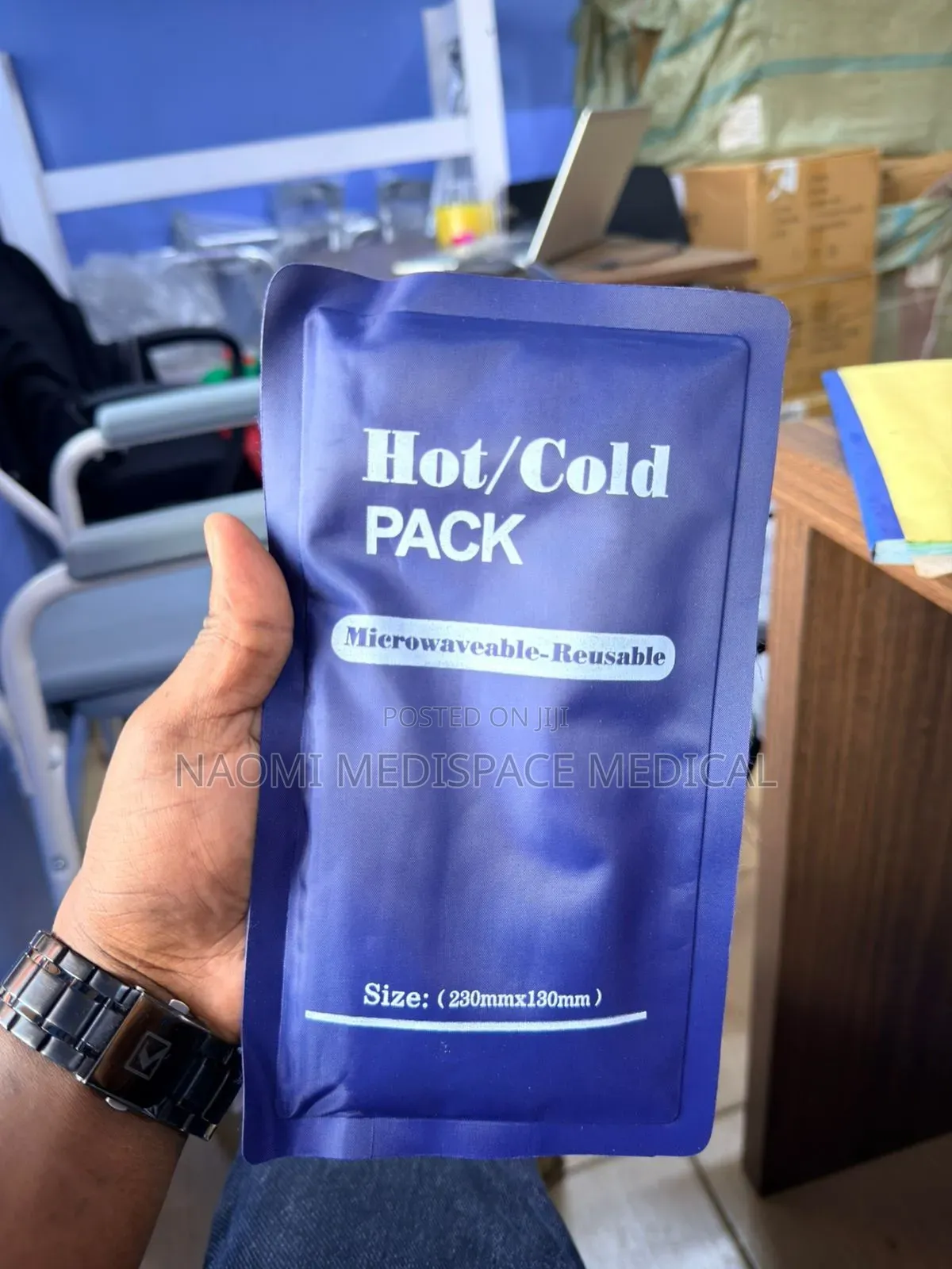 Reusable Hot and Cold Pack for Pain Relief