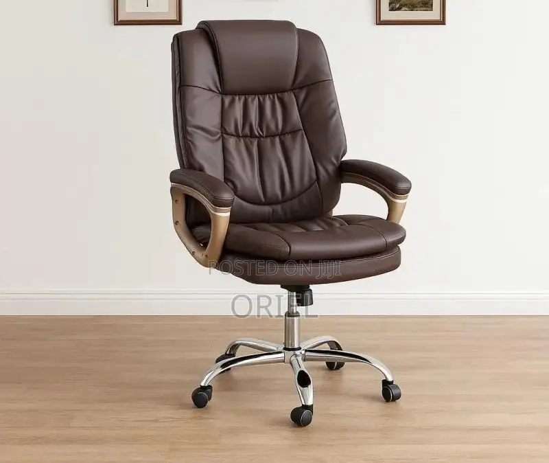 Office Chair : Ergonomic Brown Office Chair