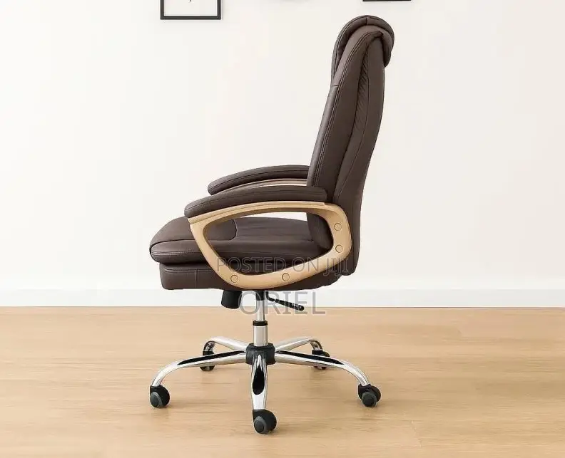 Office Chair : Ergonomic Brown Office Chair