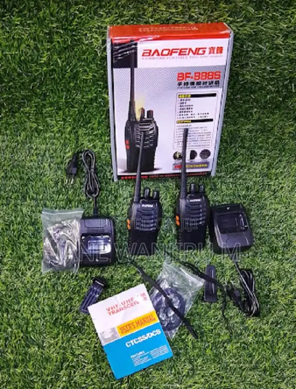 Baofeng Bf-888s Walkie Talkies – Long Range Two-Way Radios