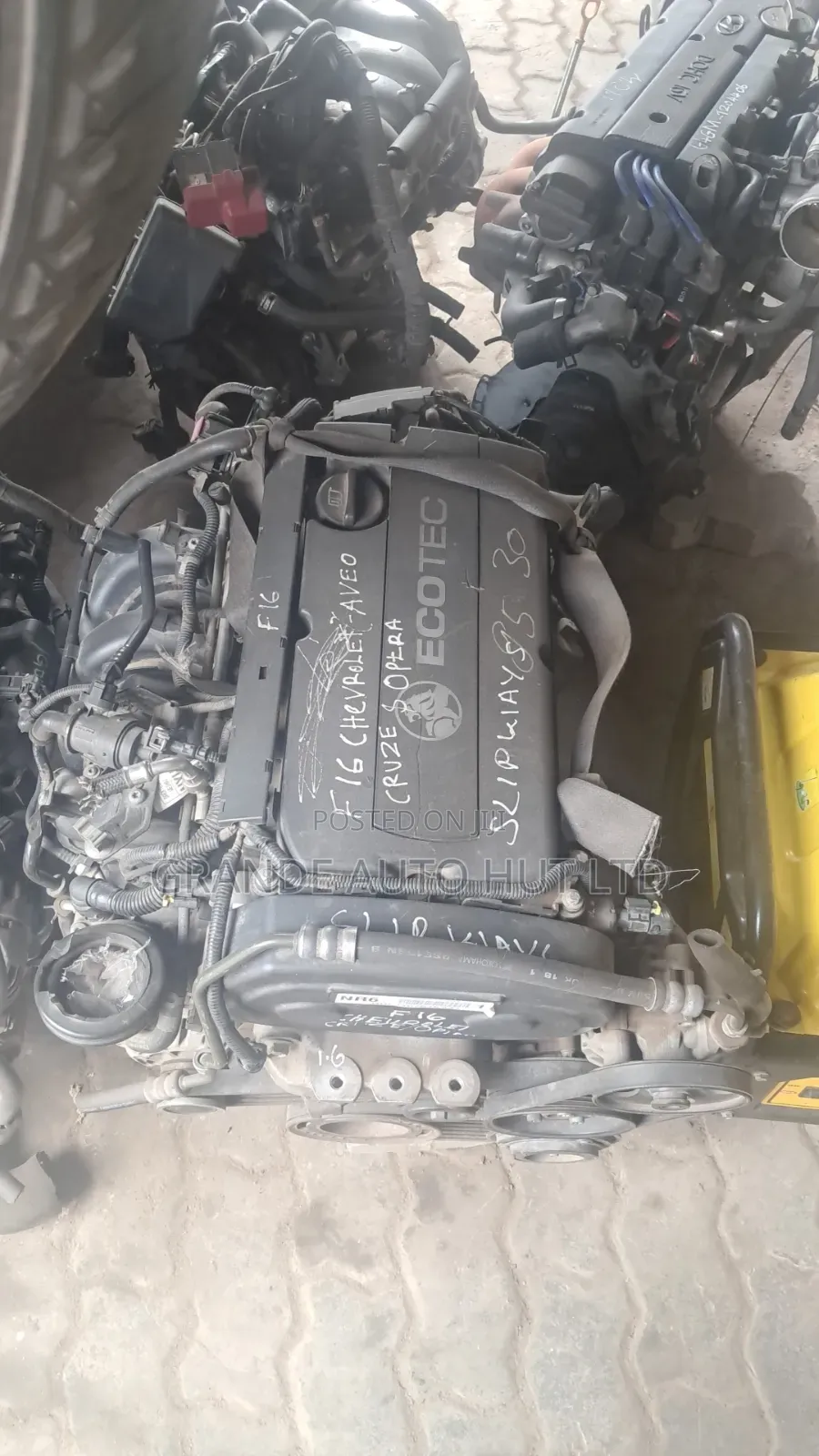 Chevrolet Cruze F16d Egine