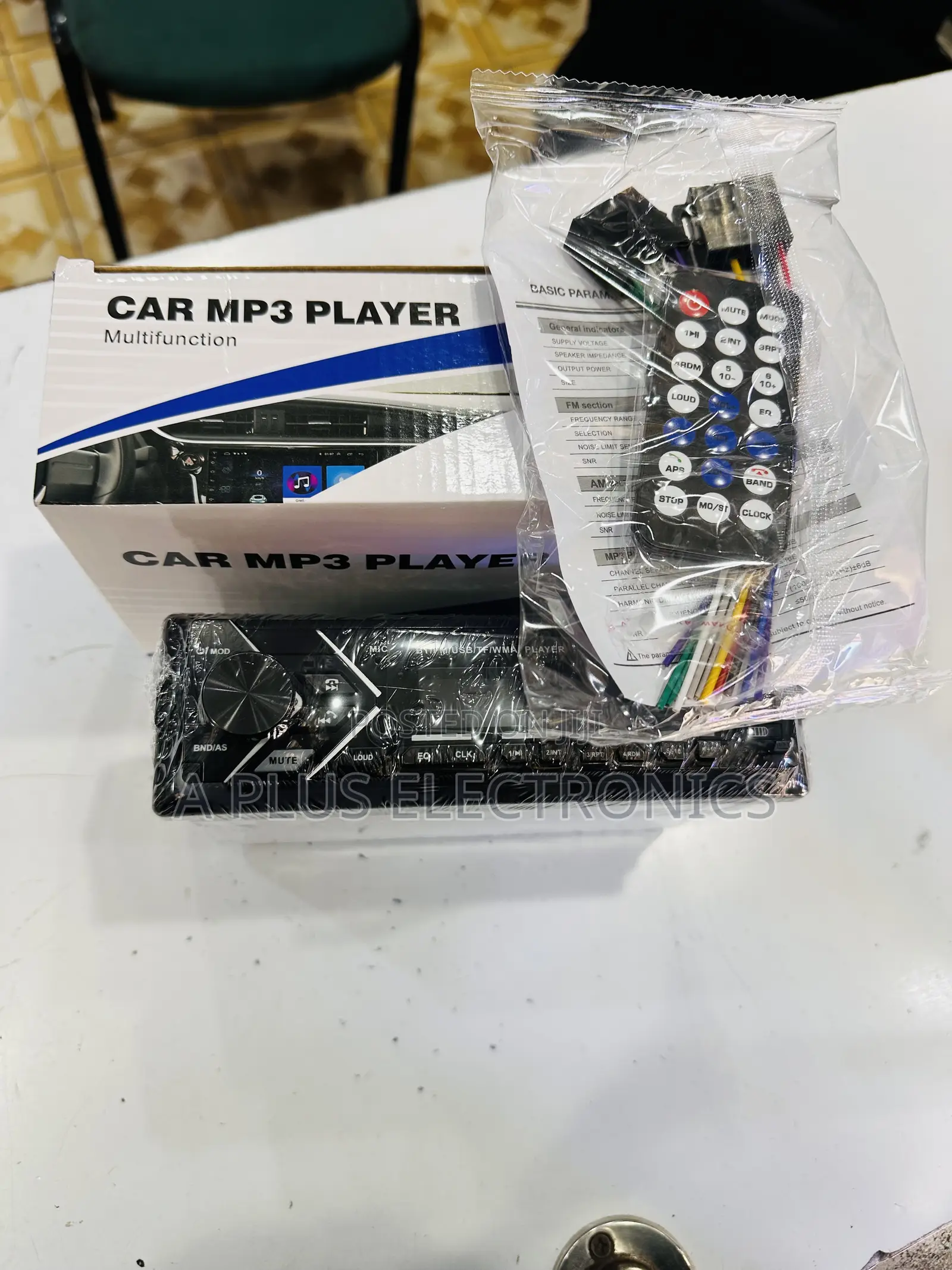 Mp3 Car Radio Bluetooth Stereo Player 6130u Usb Fm Aux