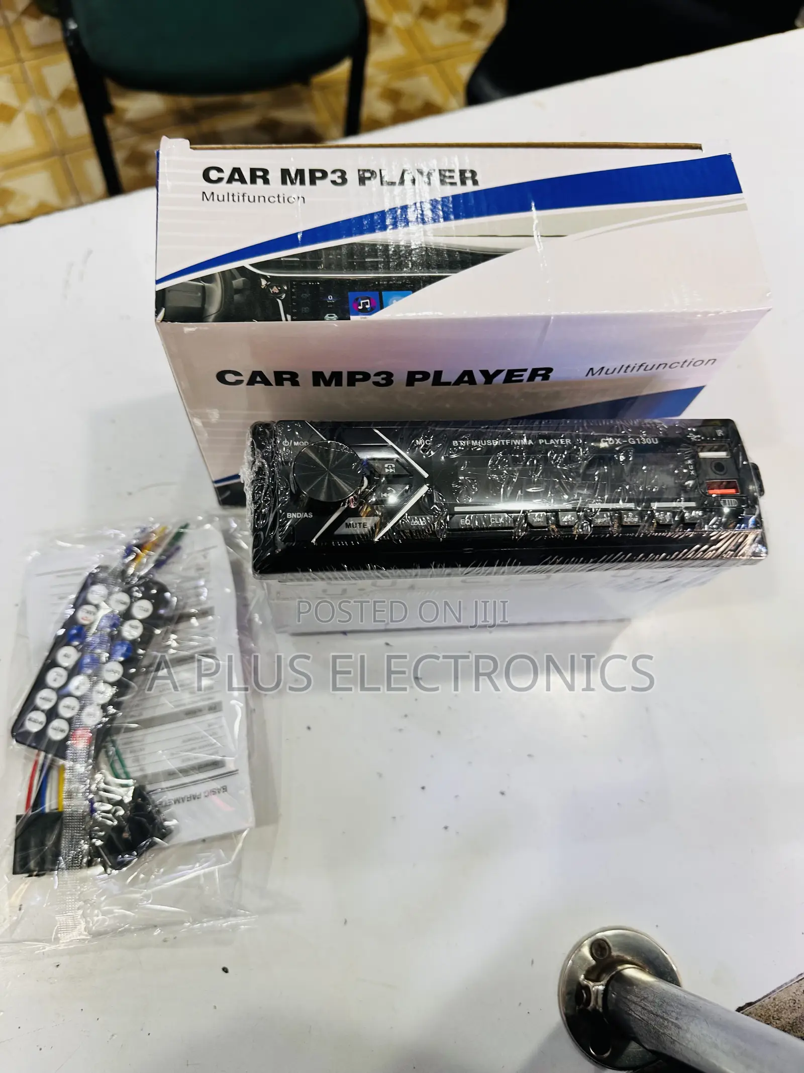 Mp3 Car Radio Bluetooth Stereo Player 6130u Usb Fm Aux