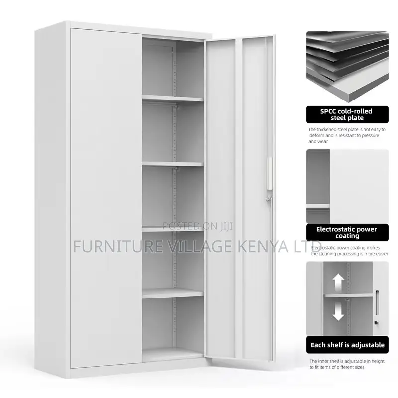 2-Door Full Steel Document Office Cabinet