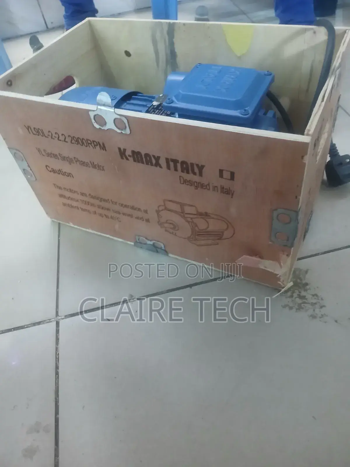 K Max 3 Horse Power Single Phase Motor – Durable Energy Efficient