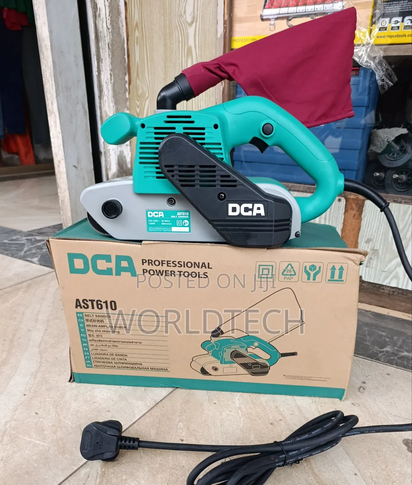 Dca Electric Belt Sander/1010watts Dca Belt Sander