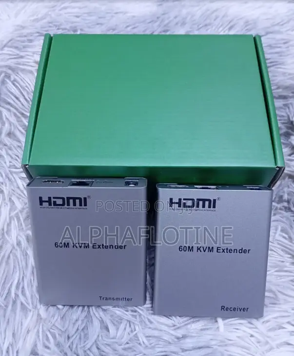 Hdmi 60m KVM Extender With Audio Ideal Office Setups,Control Rooms