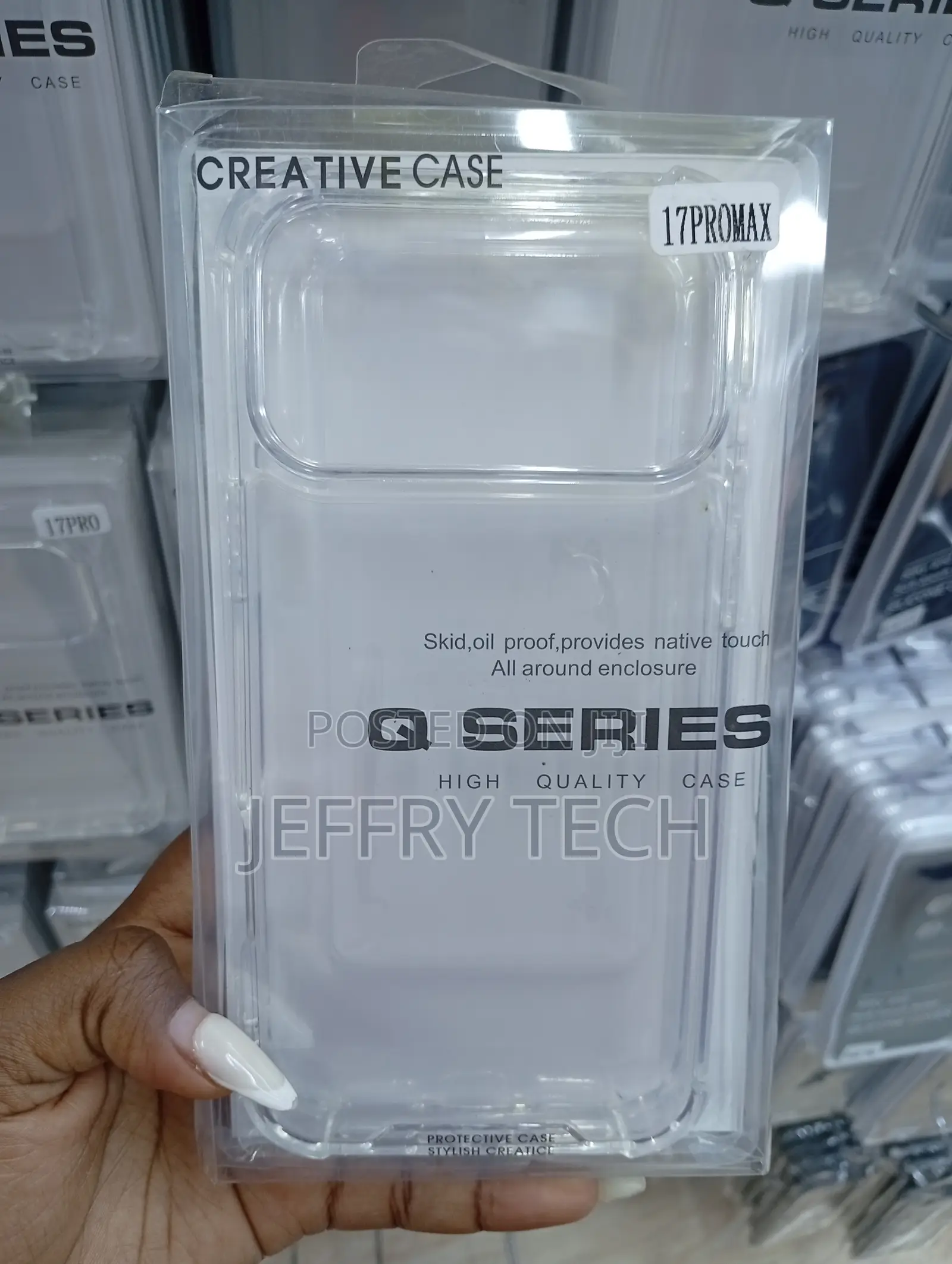 iPhone 17 Pro Max "Native Touch" Feel Case