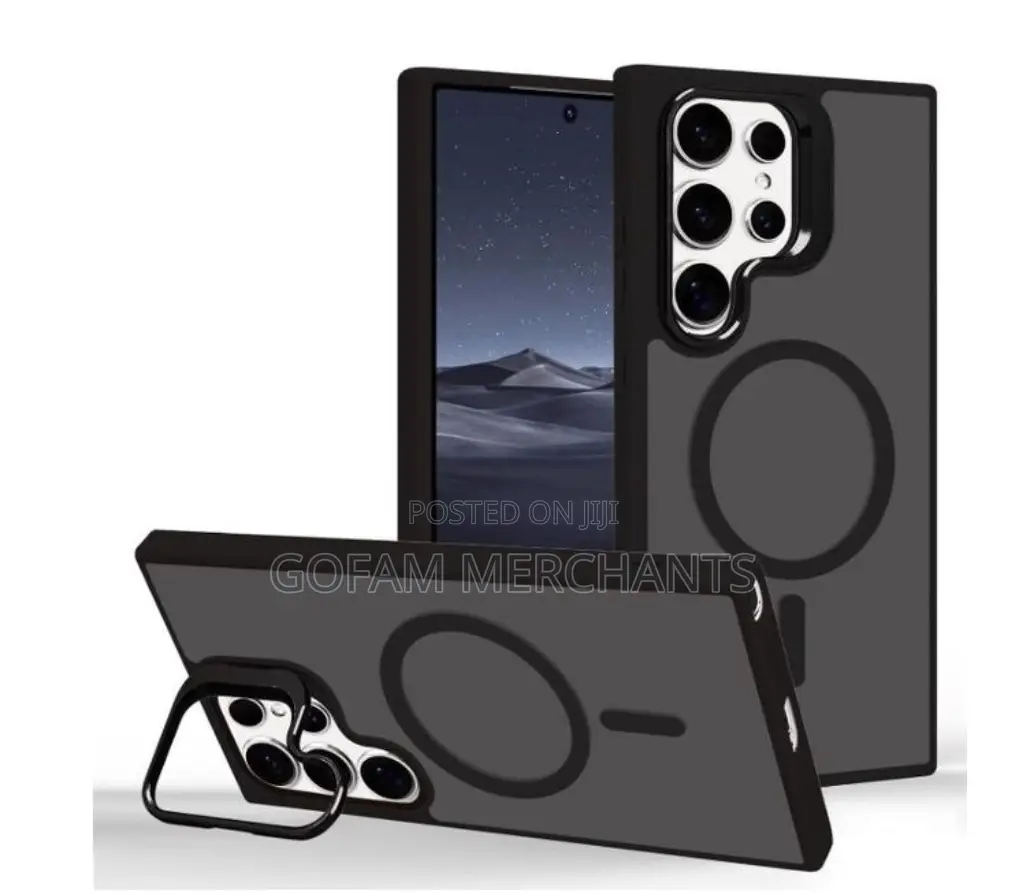 Samsung Galaxy S24 Ultra Magnetic Case Compatible, Shockproof - Black
