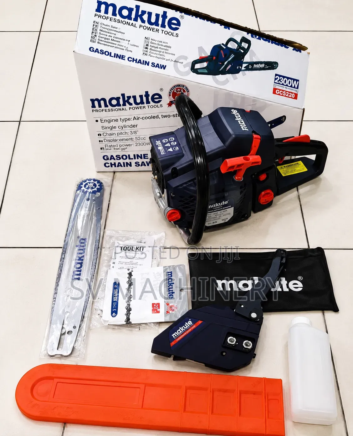 Heavy Duty Makute Petrol Chain Saw
