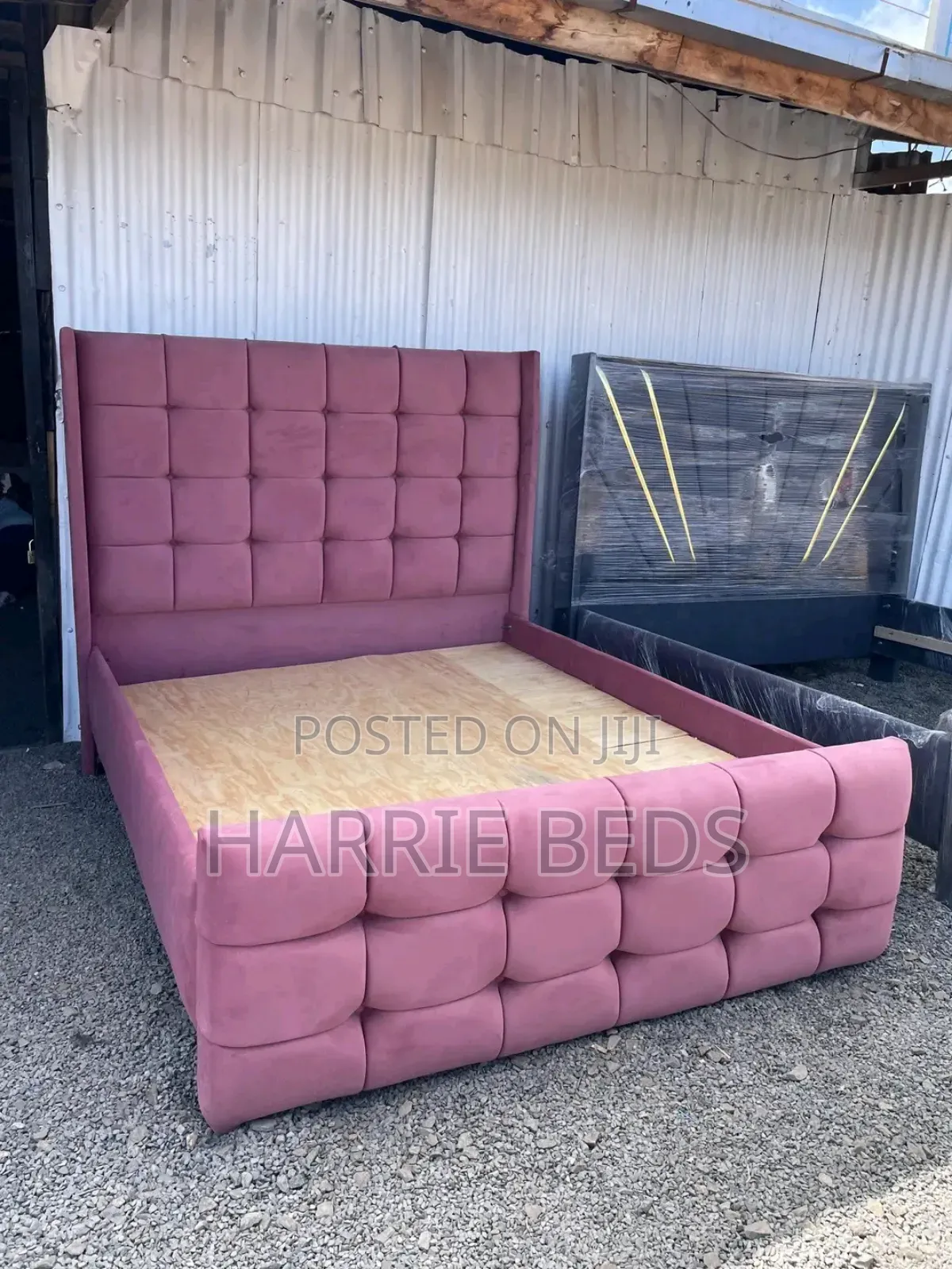 Baby Pink Cheaster Bed