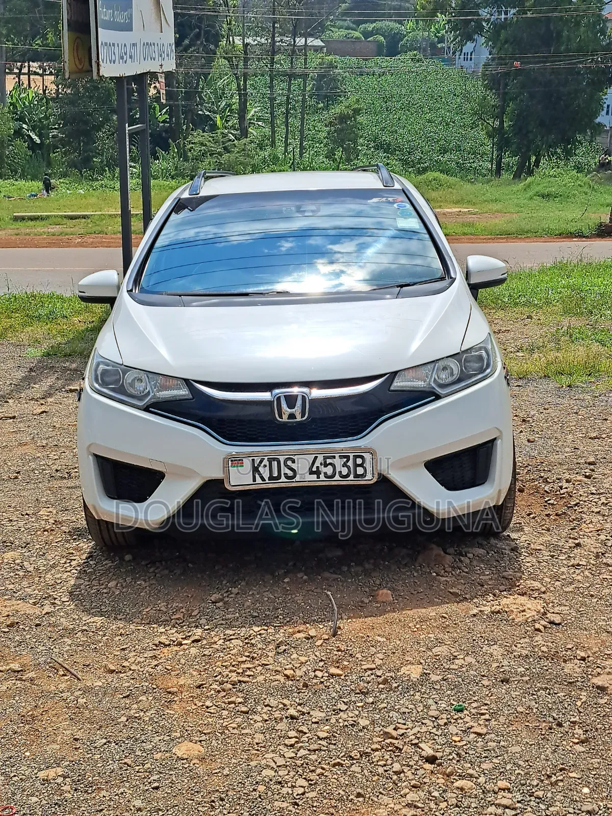 Honda Fit 2017 White