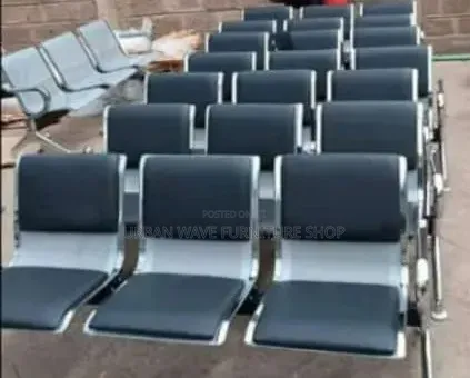 3seater Padded Link Chair for Visitors
