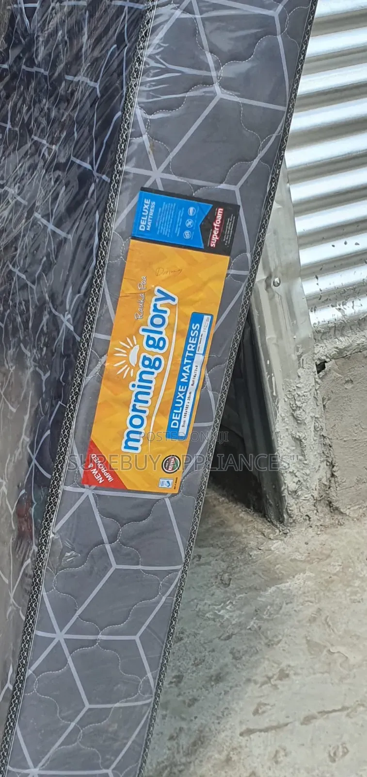 6*6 8 Inch Quilted Medium Density Foam