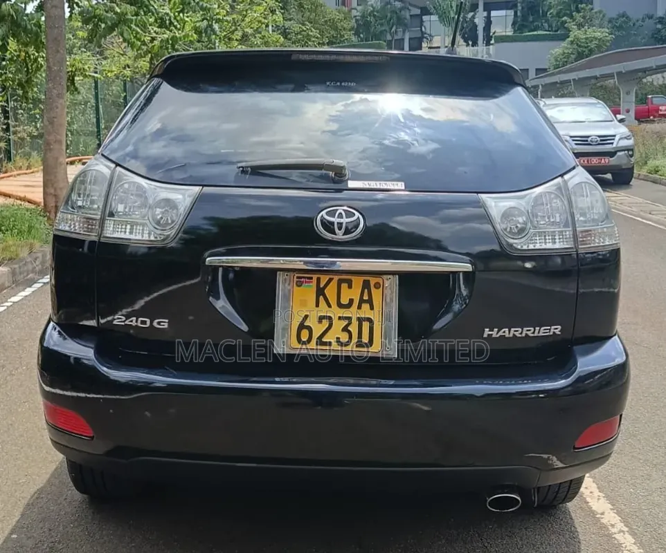 Toyota Harrier 2007 Black