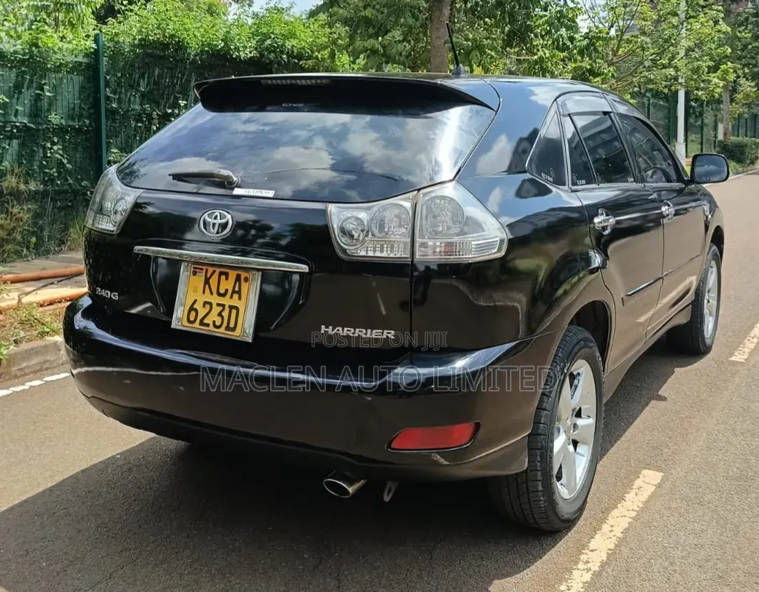 Toyota Harrier 2007 Black