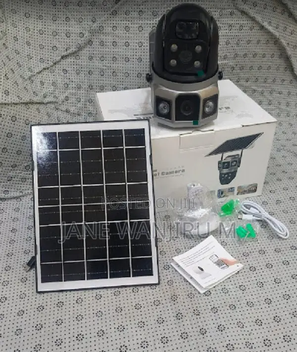 4g Solar Powered CCTV Camera – Motion Detection Night Vision