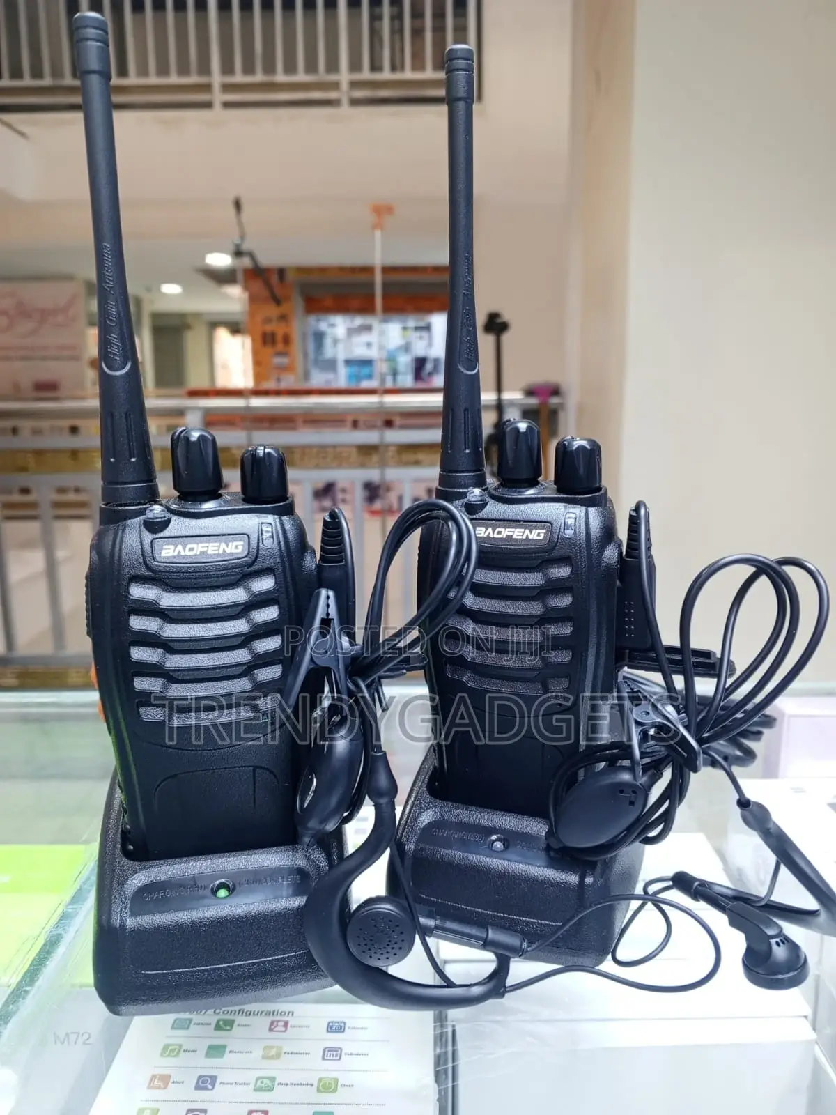 Baofeng B888s Walkie Talkie 1500mah Rechargeable Radio
