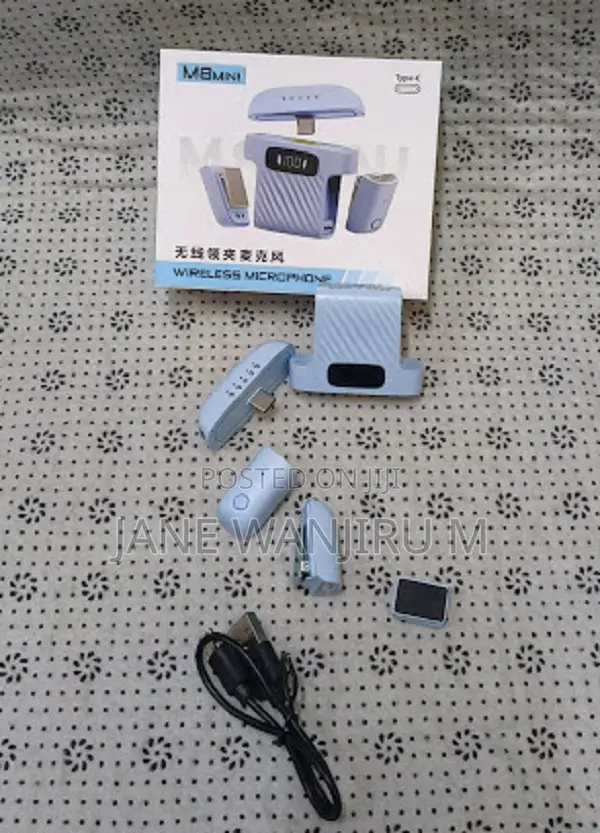 M8 Mini Wireless Mic Type-C – Plug Play Microphone