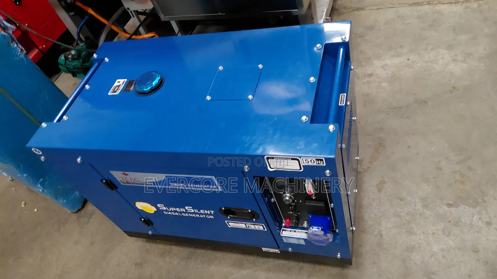 Tlac Uk 8kva Diesel Silent Generator Single Phase Output.