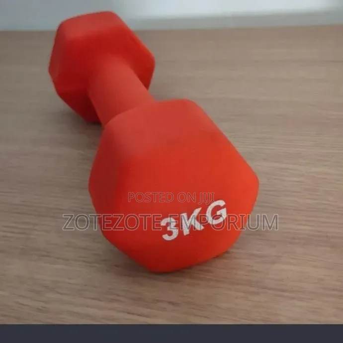 Neoprene Coated 3kg Dumbell