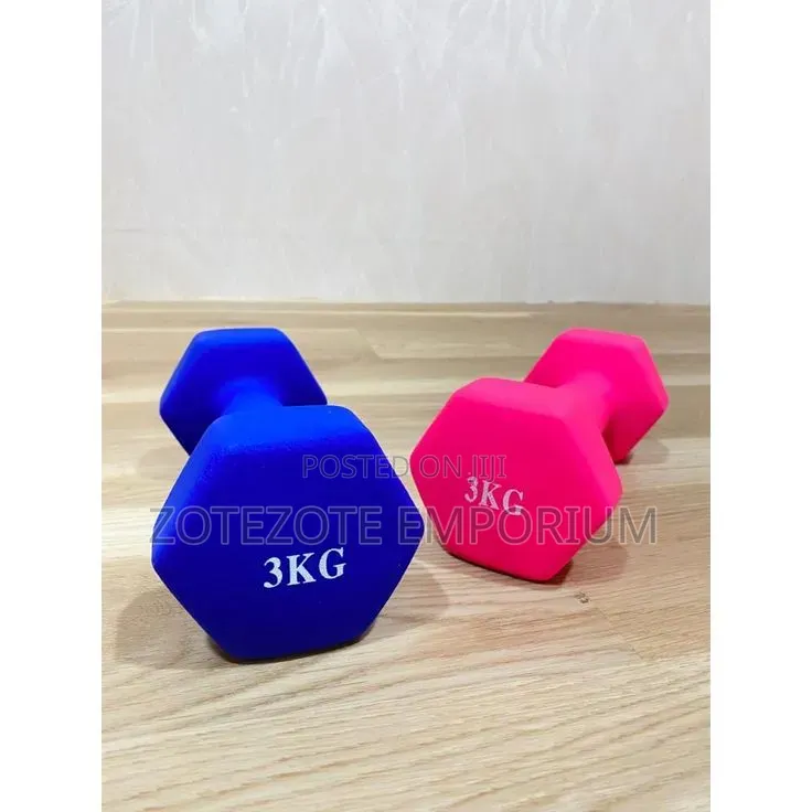 Neoprene Coated 3kg Dumbell